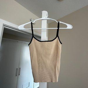 BRAND NEW | Staud Soleil Fennel Multi Tank, Yellow Size XS (reposh)